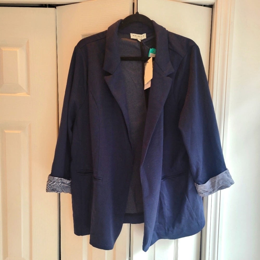 Skies Are Blue Blazer